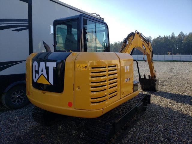 CAT3055EHWE216182 - 2021 CATERPILLAR EXCAVATOR YELLOW photo 4