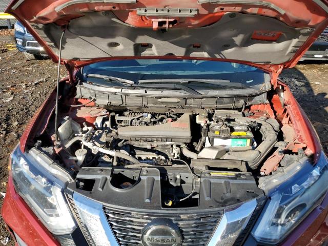 5N1AT2MV7KC727937 - 2019 NISSAN ROGUE S RED photo 11