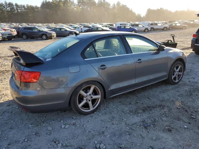 3VWD17AJXEM320877 - 2014 VOLKSWAGEN JETTA SE GRAY photo 3