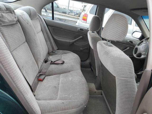 2HGEJ6613YH538349 - 2000 HONDA CIVIC BASE 绿色 照片 10