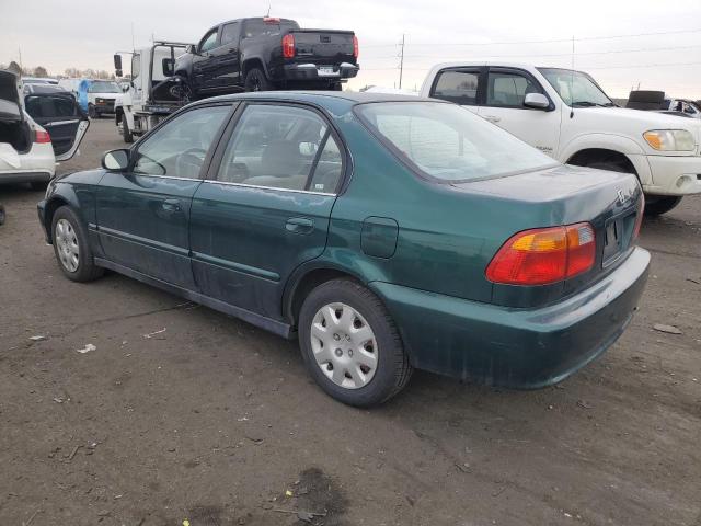 2HGEJ6613YH538349 - 2000 HONDA CIVIC BASE GREEN photo 2