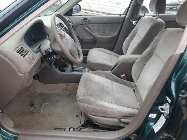 2HGEJ6613YH538349 - 2000 HONDA CIVIC BASE 绿色 照片 7