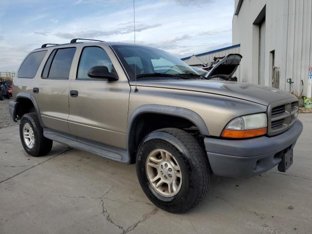 1D4HS38N43F591792 - 2003 DODGE DURANGO SPORT TAN photo 4