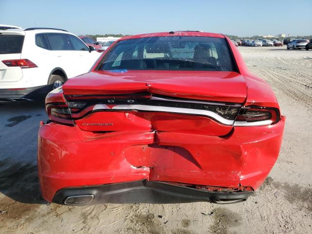 2C3CDXBGXLH213899 - 2020 DODGE CHARGER SXT RED photo 6