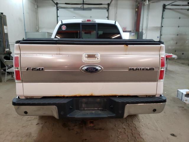 1FTFW1EV0AFB97625 - 2010 FORD F-150 SUPERCREW WHITE photo 6