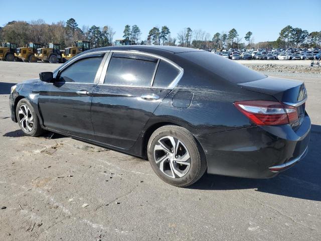 1HGCR2F37HA285979 - 2017 HONDA ACCORD LX BLACK photo 2