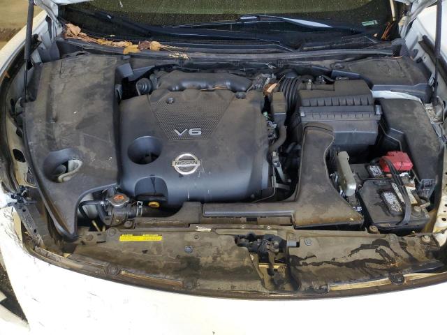 1N4AA5AP3EC493212 - 2014 NISSAN MAXIMA S WHITE photo 11