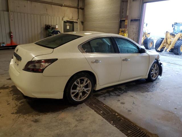 1N4AA5AP3EC493212 - 2014 NISSAN MAXIMA S WHITE photo 3