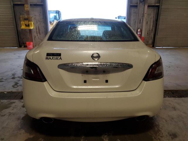 1N4AA5AP3EC493212 - 2014 NISSAN MAXIMA S WHITE photo 6