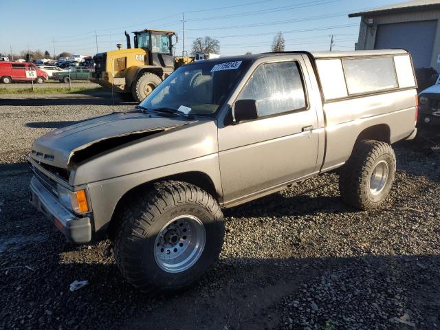1N6ND11Y9JC358229 - 1988 NISSAN D21 SHORT BED GRAY photo 1