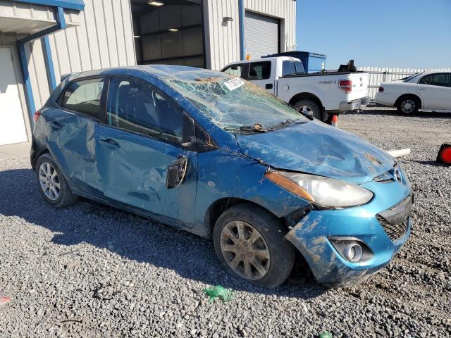 JM1DE1HY9B0109577 - 2011 MAZDA MAZDA2 BLUE photo 4