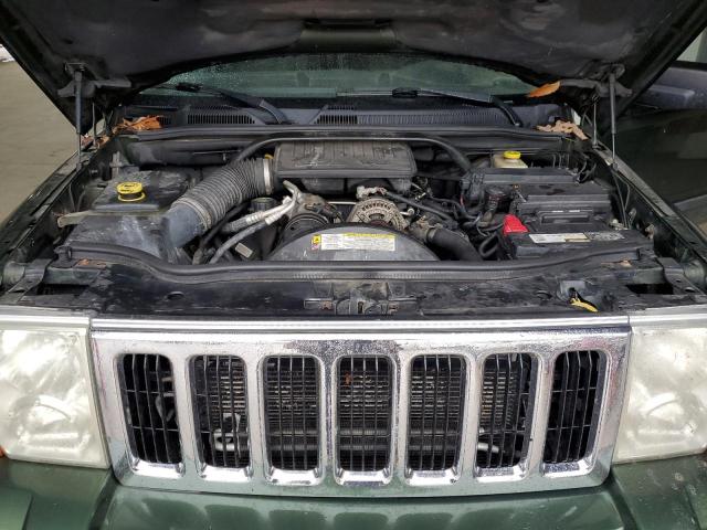 1J8HG48K07C621266 - 2007 JEEP COMMANDER GREEN photo 12