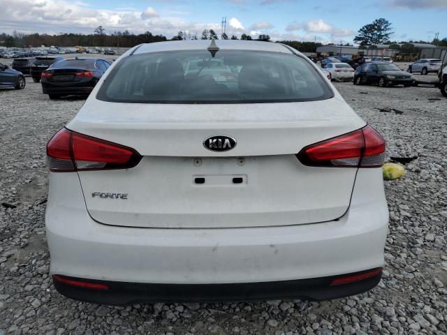 3KPFK4A77HE126916 - 2017 KIA FORTE LX WHITE photo 6