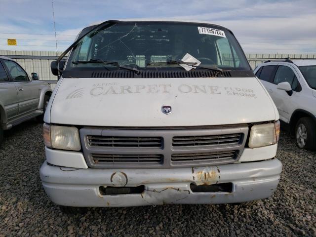 2B7HB21X6VK583247 - 1997 DODGE RAM VAN B2500 WHITE photo 5