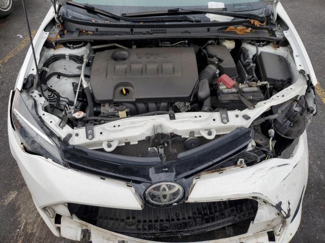 2T1BURHE9HC927033 - 2017 TOYOTA COROLLA L WHITE photo 11