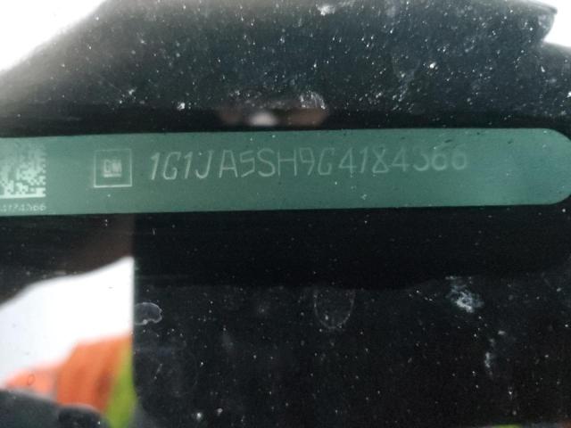 1G1JA5SH9G4184366 - 2016 CHEVROLET SONIC LS 黑色 照片 12