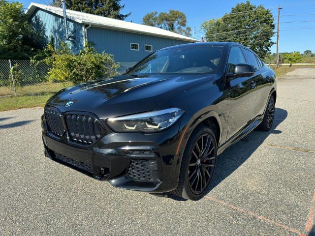 5UXCY8C04N9J92363 - 2022 BMW X6 M50I BLACK photo 2
