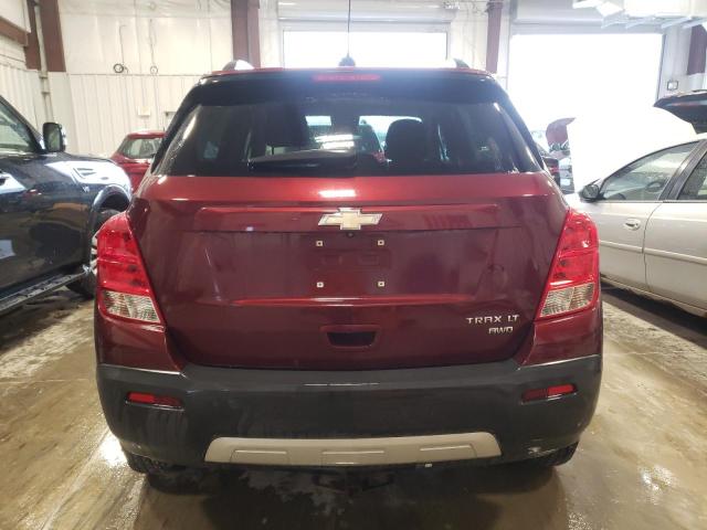 3GNCJPSB7GL232097 - 2016 CHEVROLET TRAX 1LT RED photo 6