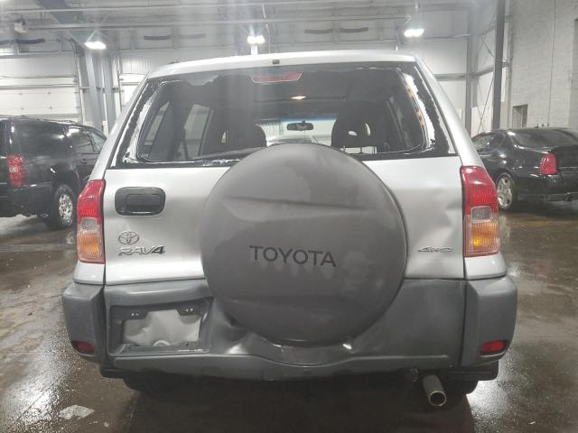 JTEHH20V216002006 - 2001 TOYOTA RAV4 SILVER photo 6