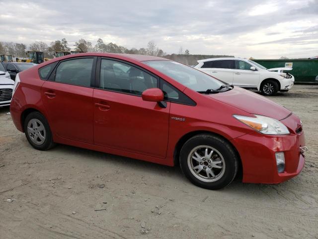 JTDKN3DU7A0173766 - 2010 TOYOTA PRIUS RED photo 4