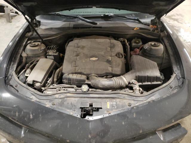 2G1FA1E31E9133629 - 2014 CHEVROLET CAMARO LS GRAY photo 11