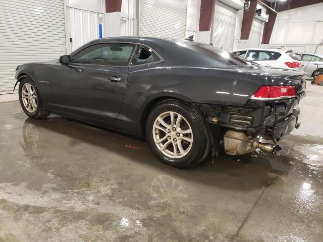 2G1FA1E31E9133629 - 2014 CHEVROLET CAMARO LS GRAY photo 2