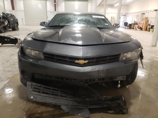 2G1FA1E31E9133629 - 2014 CHEVROLET CAMARO LS GRAY photo 5