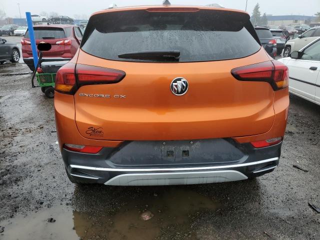 KL4MMFSL7NB010126 - 2022 BUICK ENCORE GX ESSENCE ORANGE photo 6