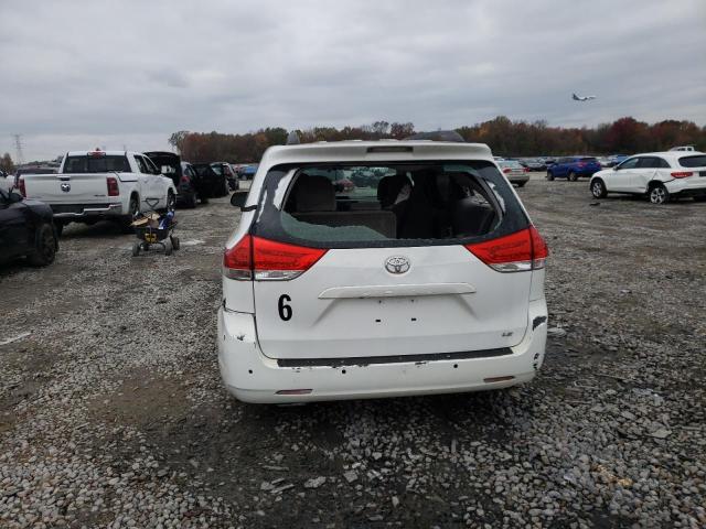 5TDKK3DC0DS356332 - 2013 TOYOTA SIENNA LE WHITE photo 6