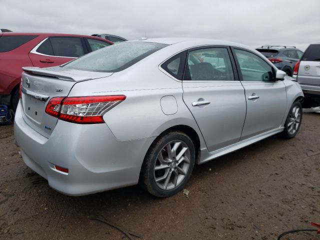 3N1AB7AP3DL786438 - 2013 NISSAN SENTRA S SILVER photo 3