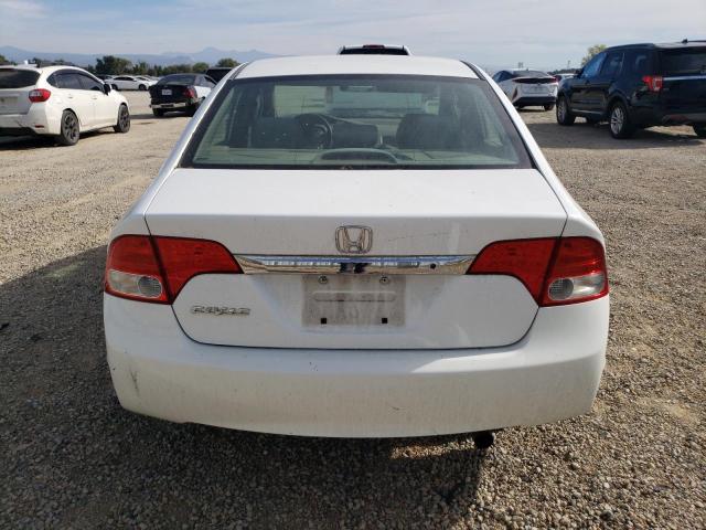 19XFA1F3XAE016441 - 2010 HONDA CIVIC VP WHITE photo 6