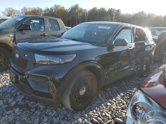 1FM5K8AB9MGA50743 - 2021 FORD EXPLORER POLICE INTERCEPTOR 黑色 照片 1