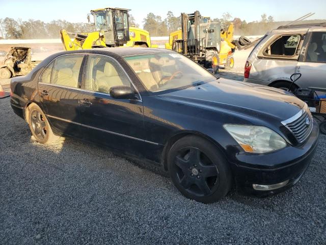 JTHBN36FX40168045 - 2004 LEXUS LS 430 BLACK photo 4