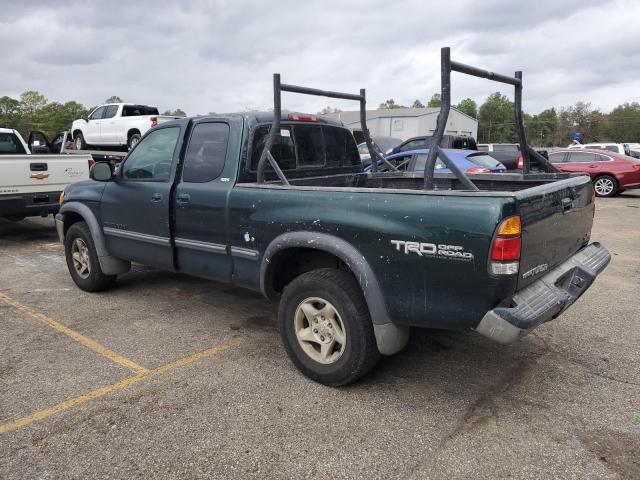 5TBRT34191S188818 - 2001 TOYOTA TUNDRA ACCESS CAB მწვანე ფოტო 2