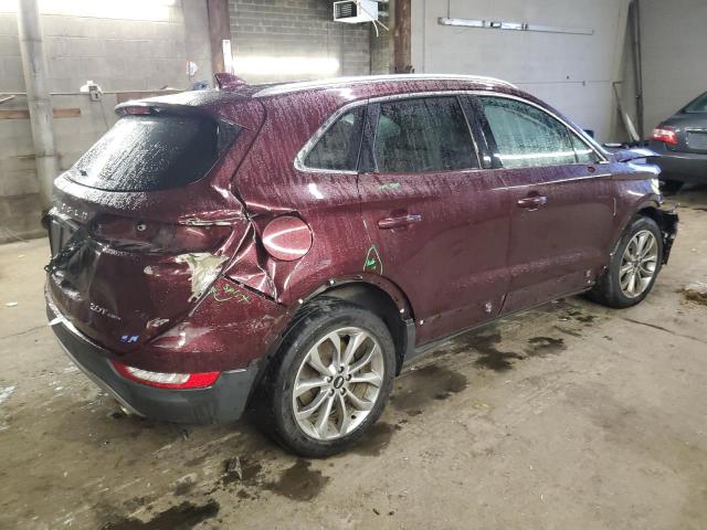 5LMCJ2D92HUL51701 - 2017 LINCOLN MKC SELECT 栗色 照片 3