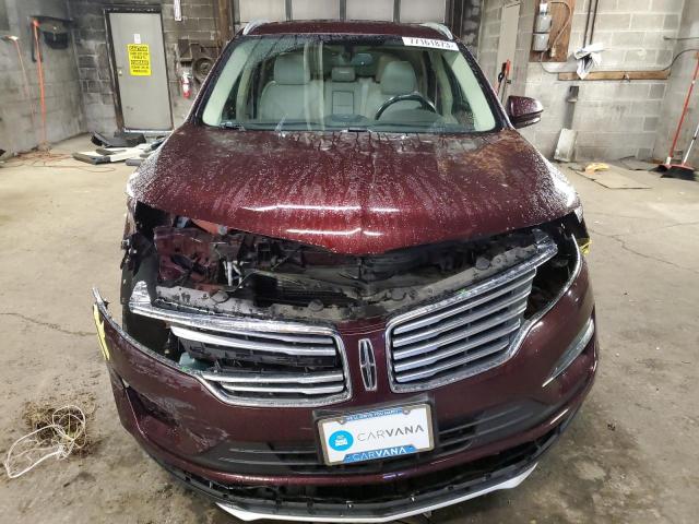 5LMCJ2D92HUL51701 - 2017 LINCOLN MKC SELECT 栗色 照片 5