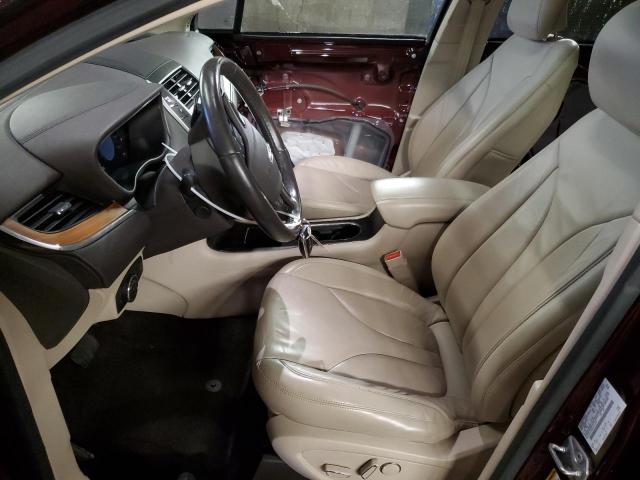 5LMCJ2D92HUL51701 - 2017 LINCOLN MKC SELECT 栗色 照片 7