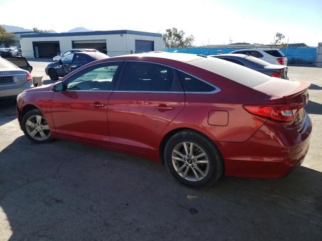 5NPE24AF6HH477640 - 2017 HYUNDAI SONATA SE RED photo 2