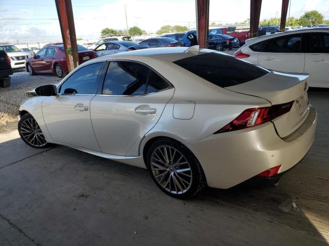 JTHBA1D2XG5022736 - 2016 LEXUS IS 200T WHITE photo 2