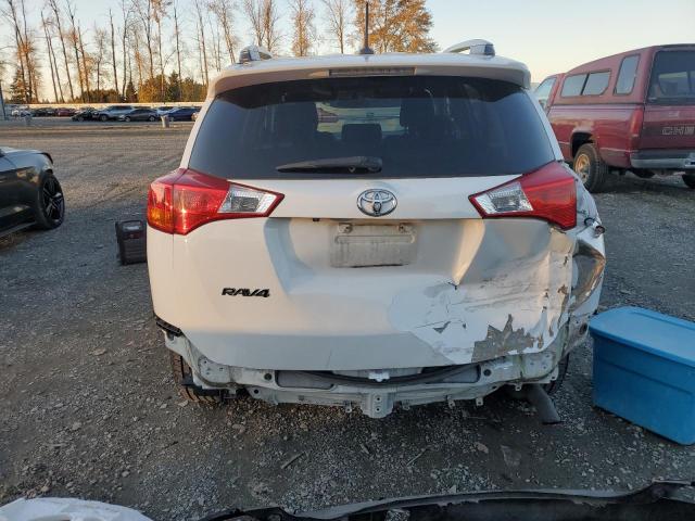 2T3RFREV1FW326747 - 2015 TOYOTA RAV4 XLE WHITE photo 6