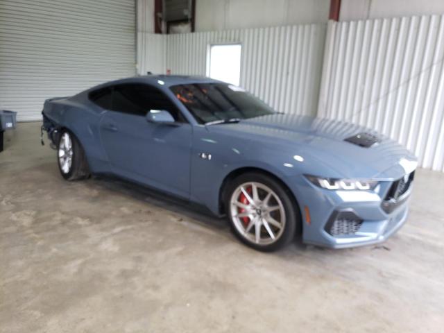 1FA6P8CF0R5403924 - 2024 FORD MUSTANG GT BLUE photo 4