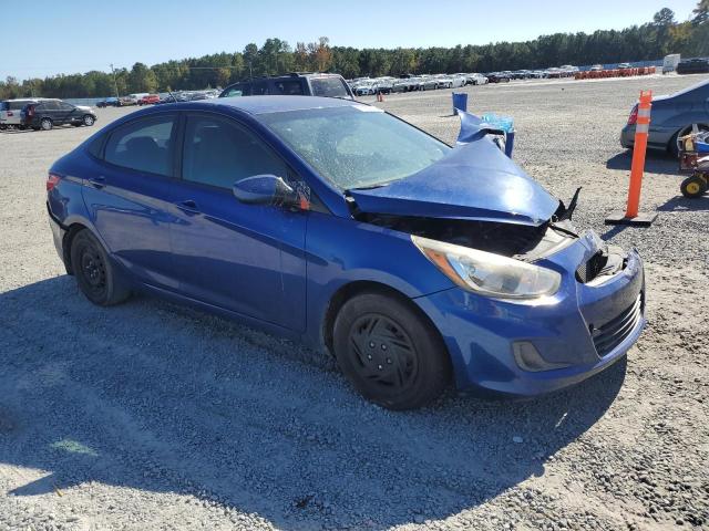 KMHCT4AE4GU110232 - 2016 HYUNDAI ACCENT SE BLUE photo 4