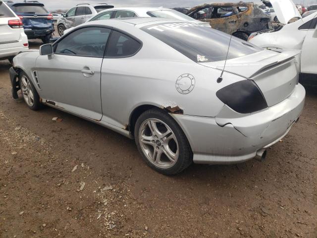 KMHHM65D85U181575 - 2005 HYUNDAI TIBURON SILVER photo 2