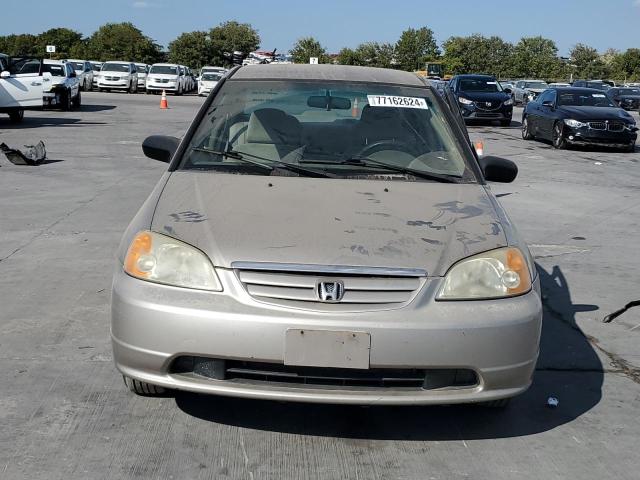 2HGES16521H574218 - 2001 HONDA CIVIC LX BEIGE photo 5