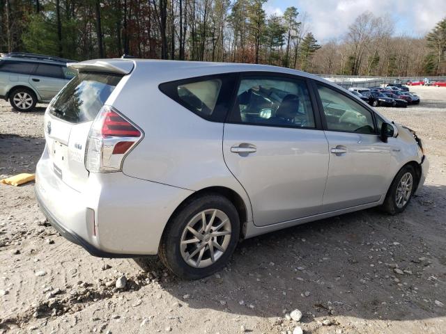 JTDZN3EU0HJ057388 - 2017 TOYOTA PRIUS V SILVER photo 3