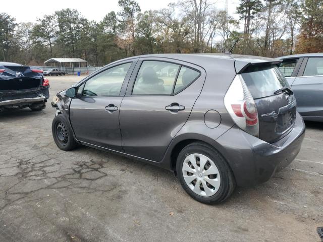 JTDKDTB37D1551189 - 2013 TOYOTA PRIUS C GRAY photo 2