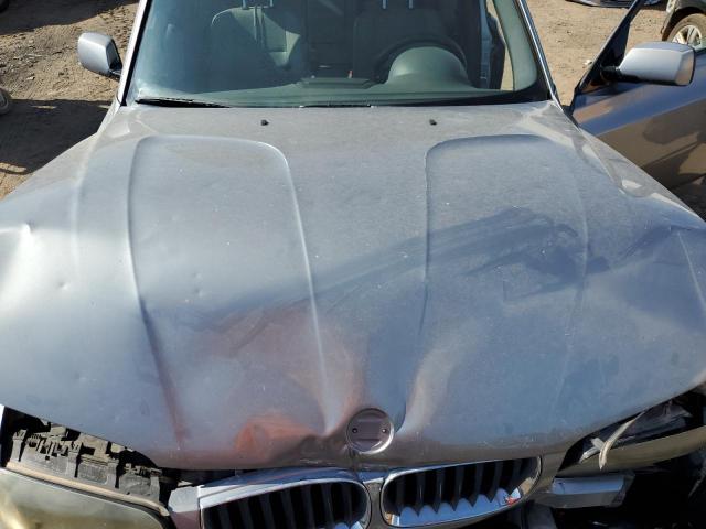 WBXPA93424WA65293 - 2004 BMW X3 3.0I SILVER photo 11