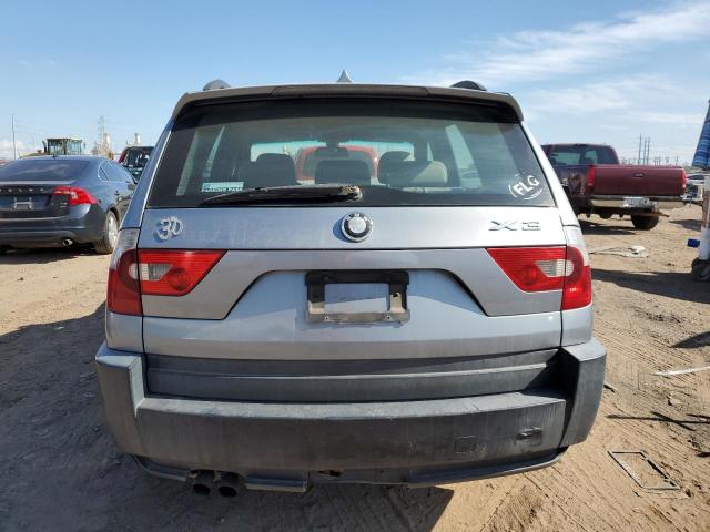 WBXPA93424WA65293 - 2004 BMW X3 3.0I SILVER photo 6