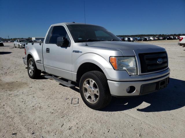 1FTRF02W29KB82003 - 2009 FORD F150 SILVER photo 4