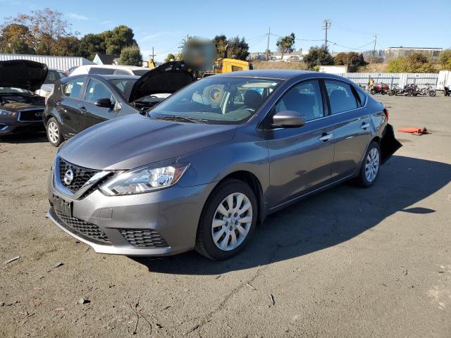 3N1AB7AP5GL678794 - 2016 NISSAN SENTRA S GRAY photo 1